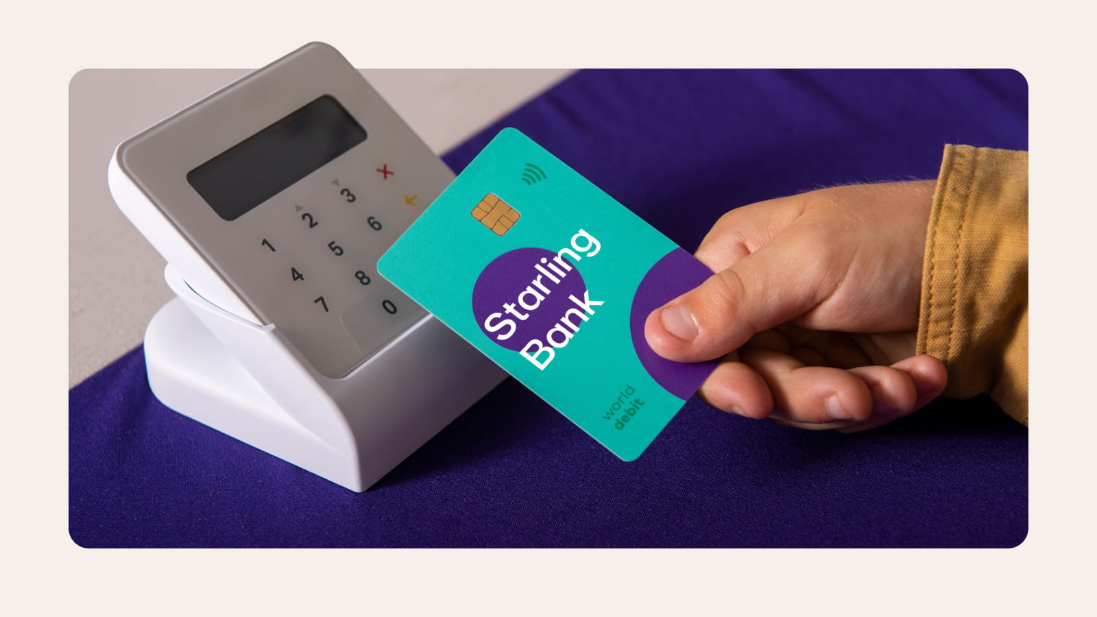 Kite card tapped on a card reader