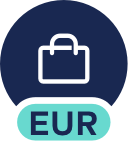 Business euro icon