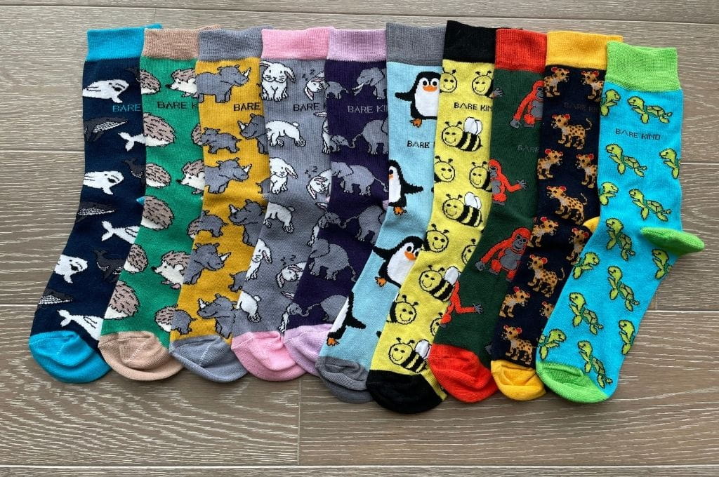 Bare Kind’s sock designs