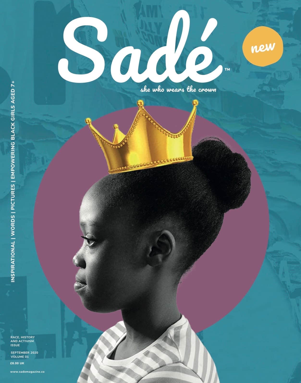 Issue one of Sadé Magazine - cover