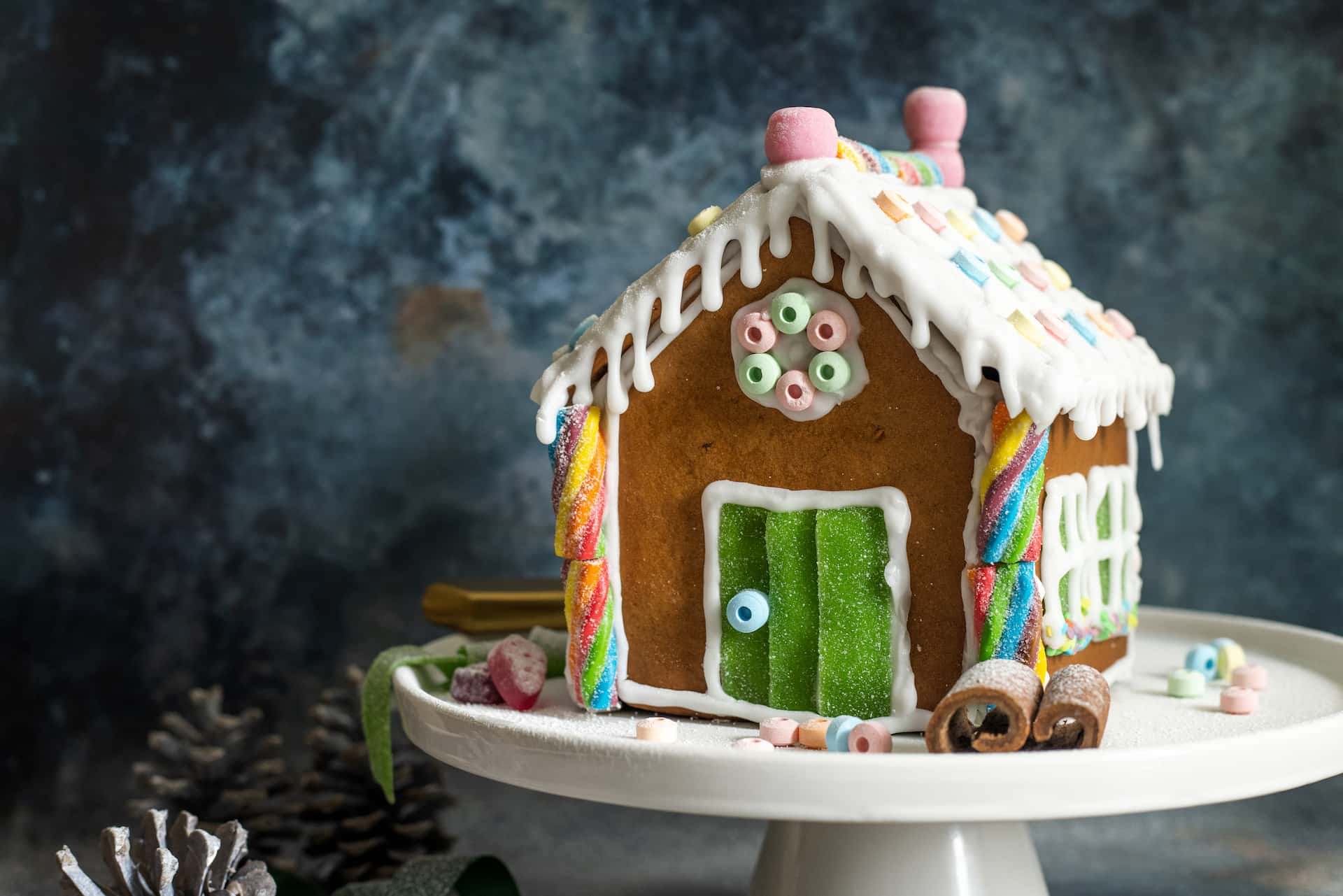 Treehouse Bakery sells baking kits for vegan gingerbread houses