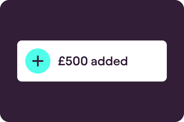 An example of deposits to a Cash ISA