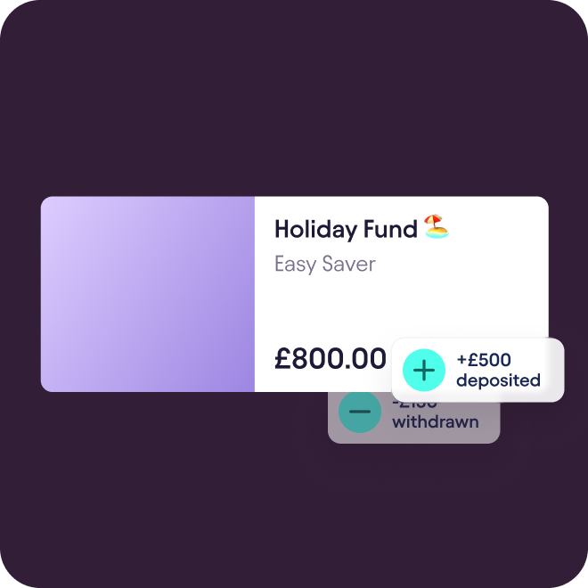 Step 3 in opening an Easy Saver