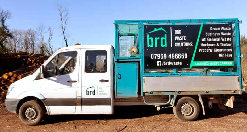 BRD waste solutions van