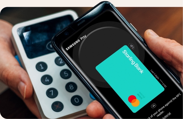 starling bank samsung pay