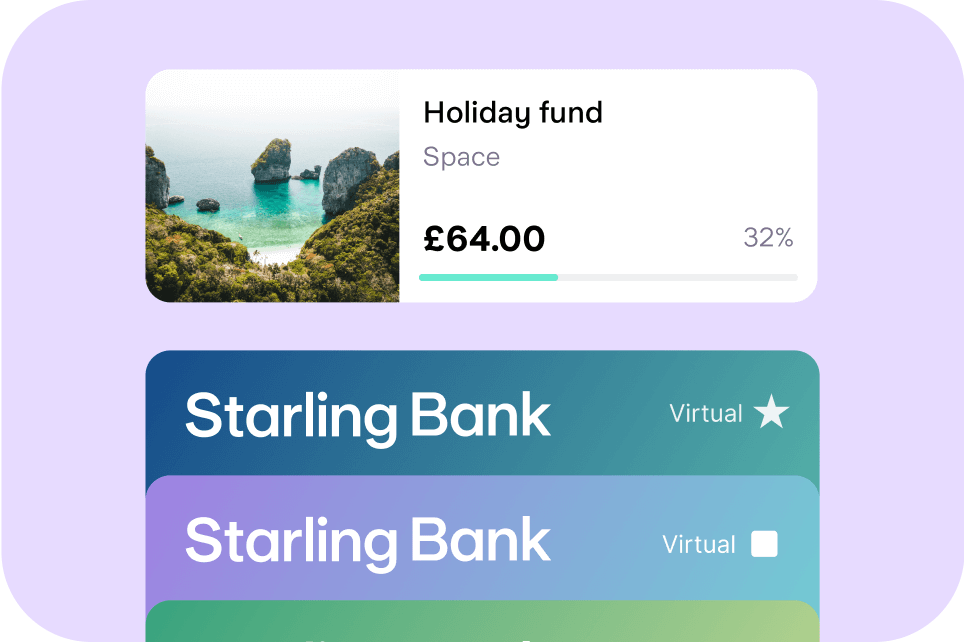 In app image of adding money to a space